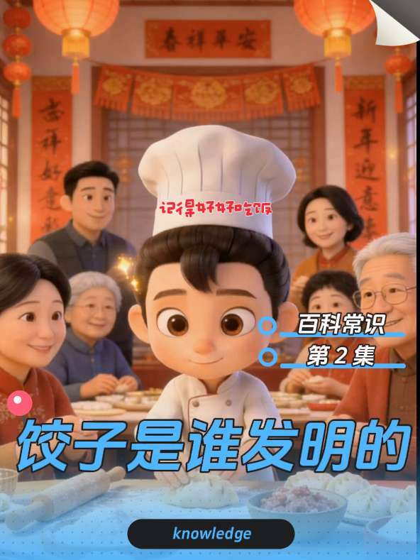 饺子是谁发明的#饺子 #春节年夜饭大赏 #年夜饭#饺子谁发明的 #过年氛围提前搞起来了