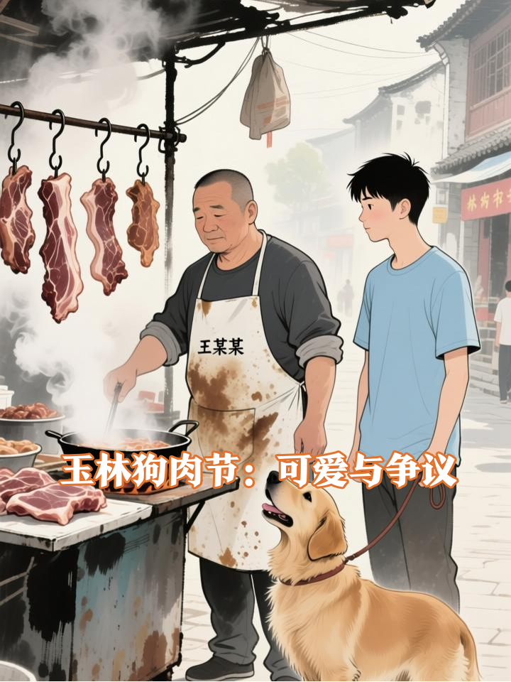 狗狗那么可爱,你能忍心吃了它吗?玉林狗肉节引起的风波