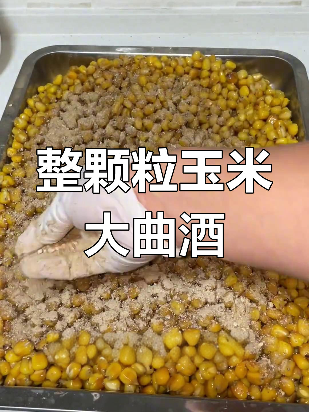传统固态发酵玉米酒制作工艺全流程