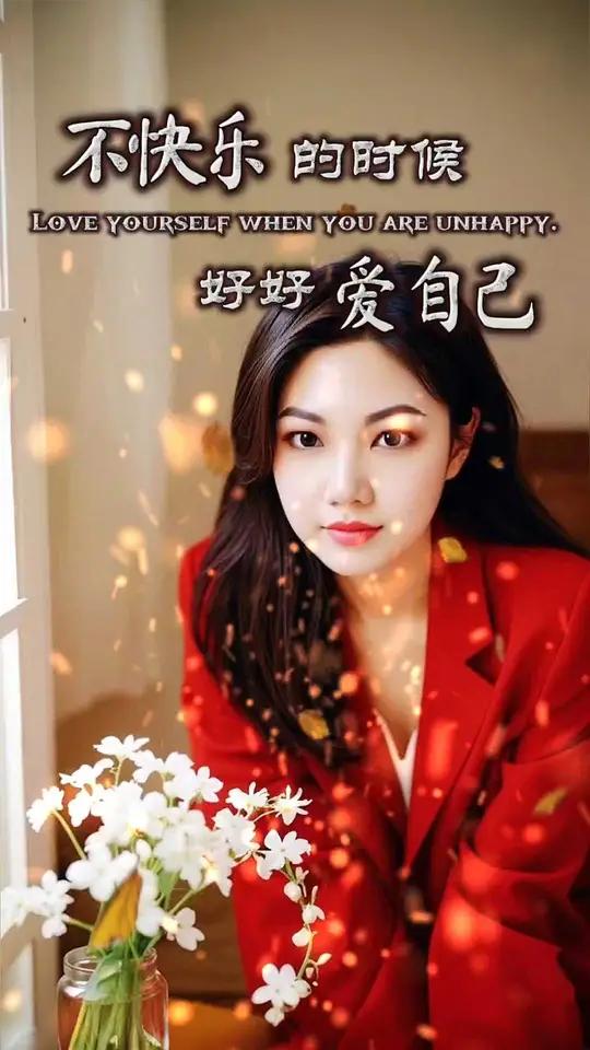 不快乐的时候好好爱自己 风云狂歌 正能量 励志语录 生活智慧 人生哲理 心灵鸡汤 佛学禅语