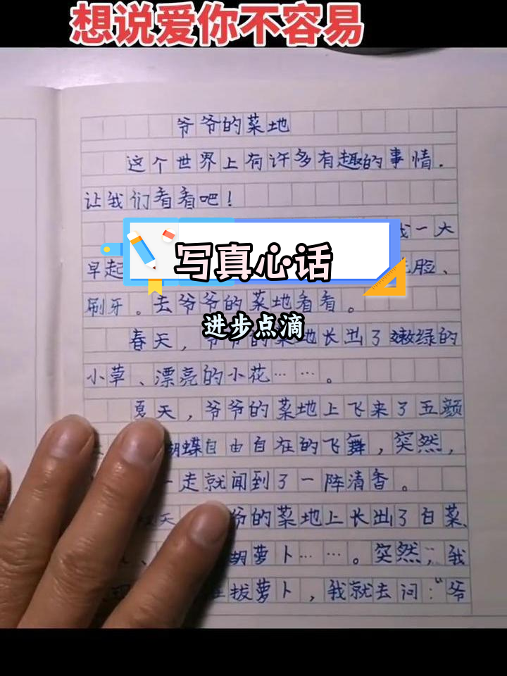 小学生作文,真实表达的力量
