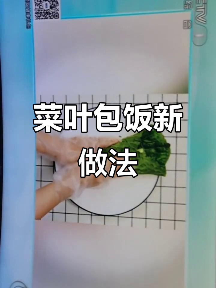用菜叶包裹米饭，简单又美味！鸡蛋酱搭配炒饭新吃法