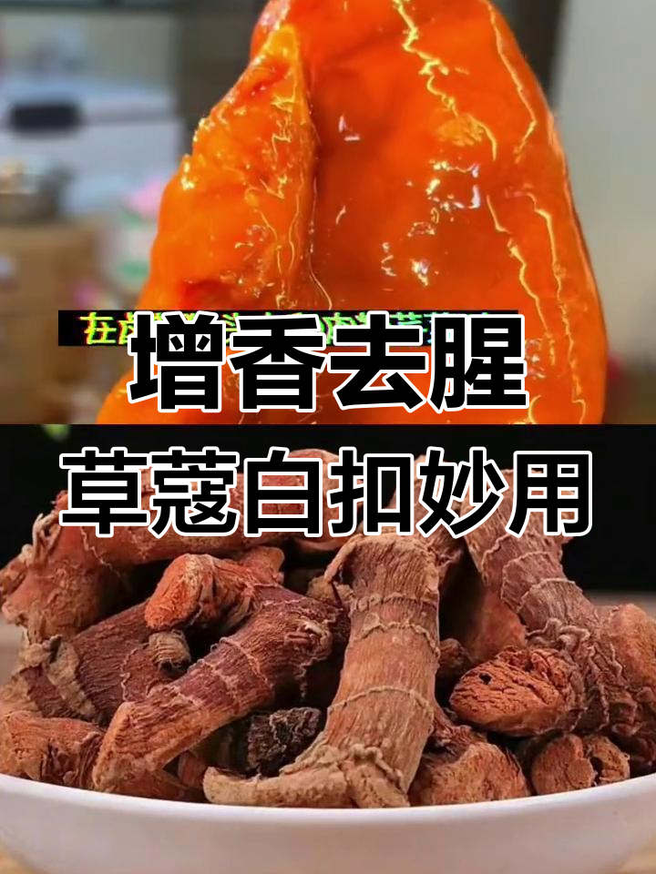 草蔻、白扣与肉蔻的卤菜秘密,如何让猪肉更香嫩