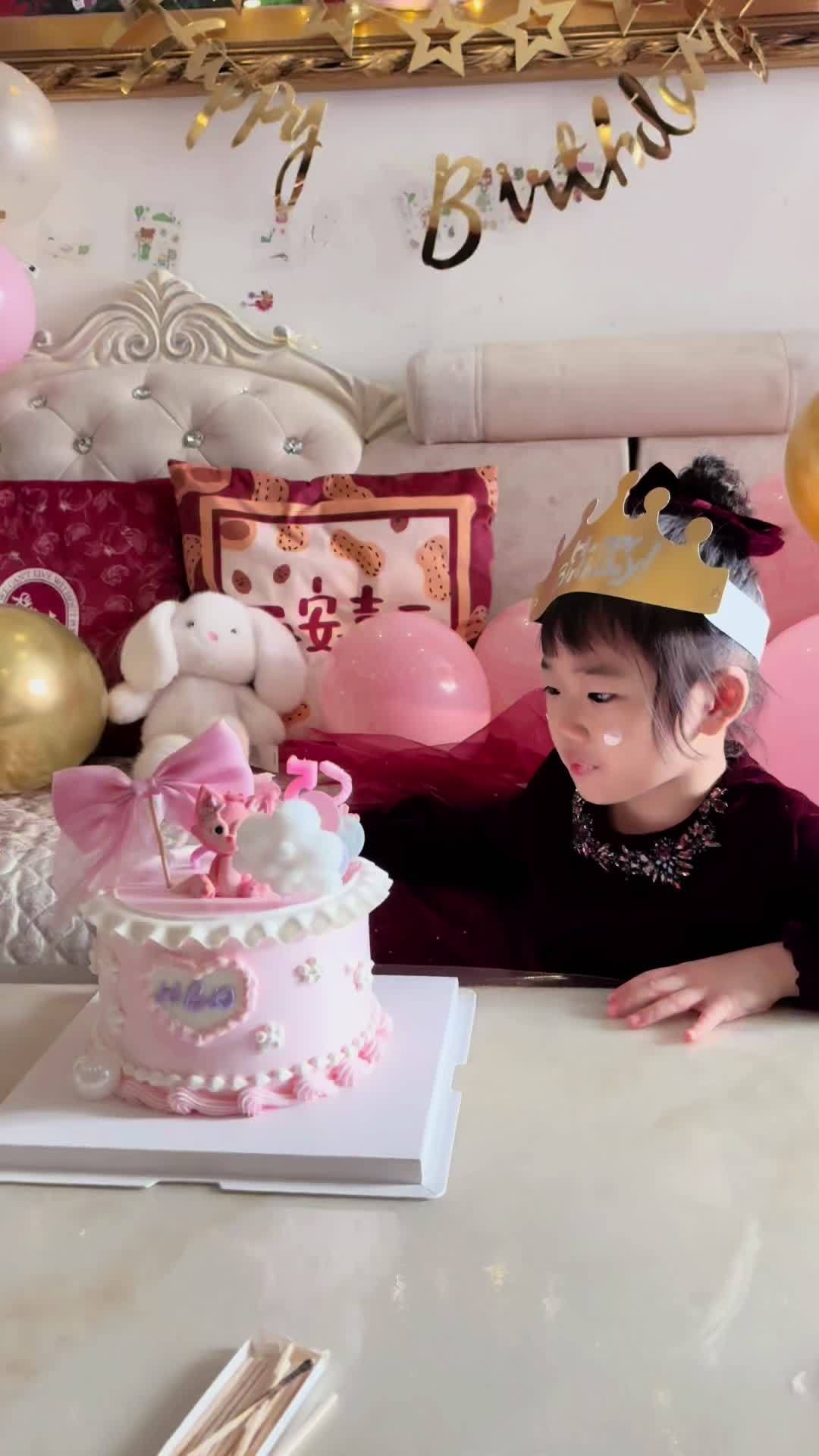 纪宝五周岁生日快乐!幸福美满 过生日要有仪式感 happybirthday
