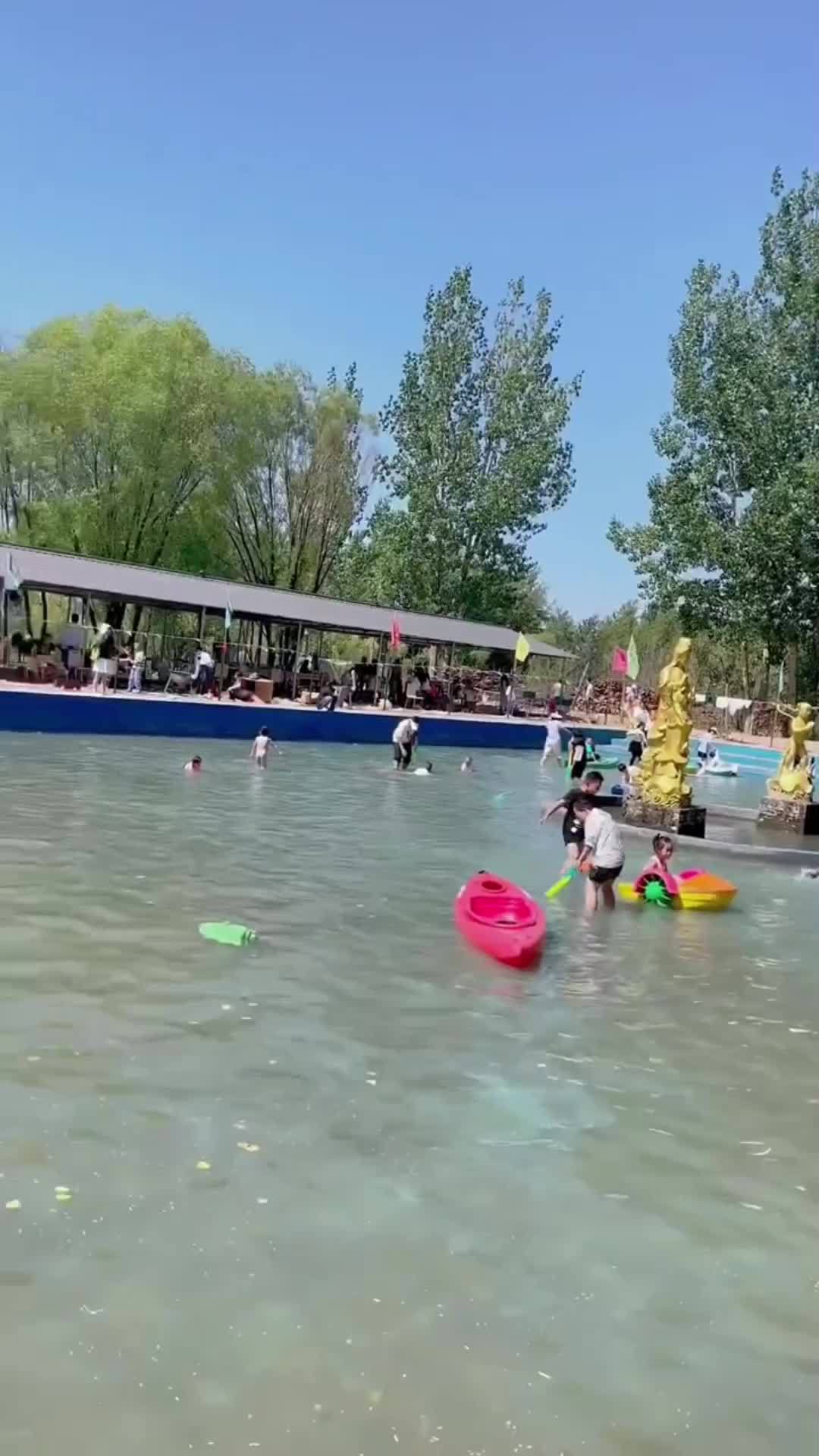 金鸡滩神农欢乐谷 清爽榆林 榆林旅游攻略 榆林亲子乐园