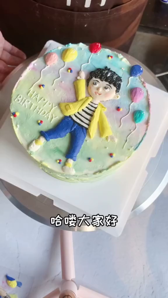 我又来普及手绘蛋糕啦,一定要多看多学多练