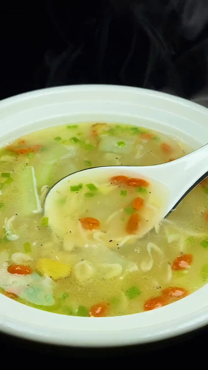 一起吃饭吧虾米冬瓜汤,口感味道超级不错