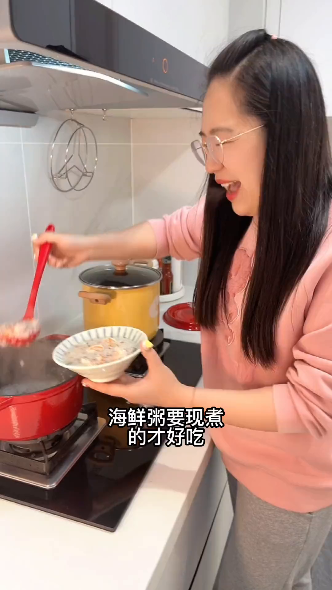 这款虾仁干贝海鲜粥一定要试试