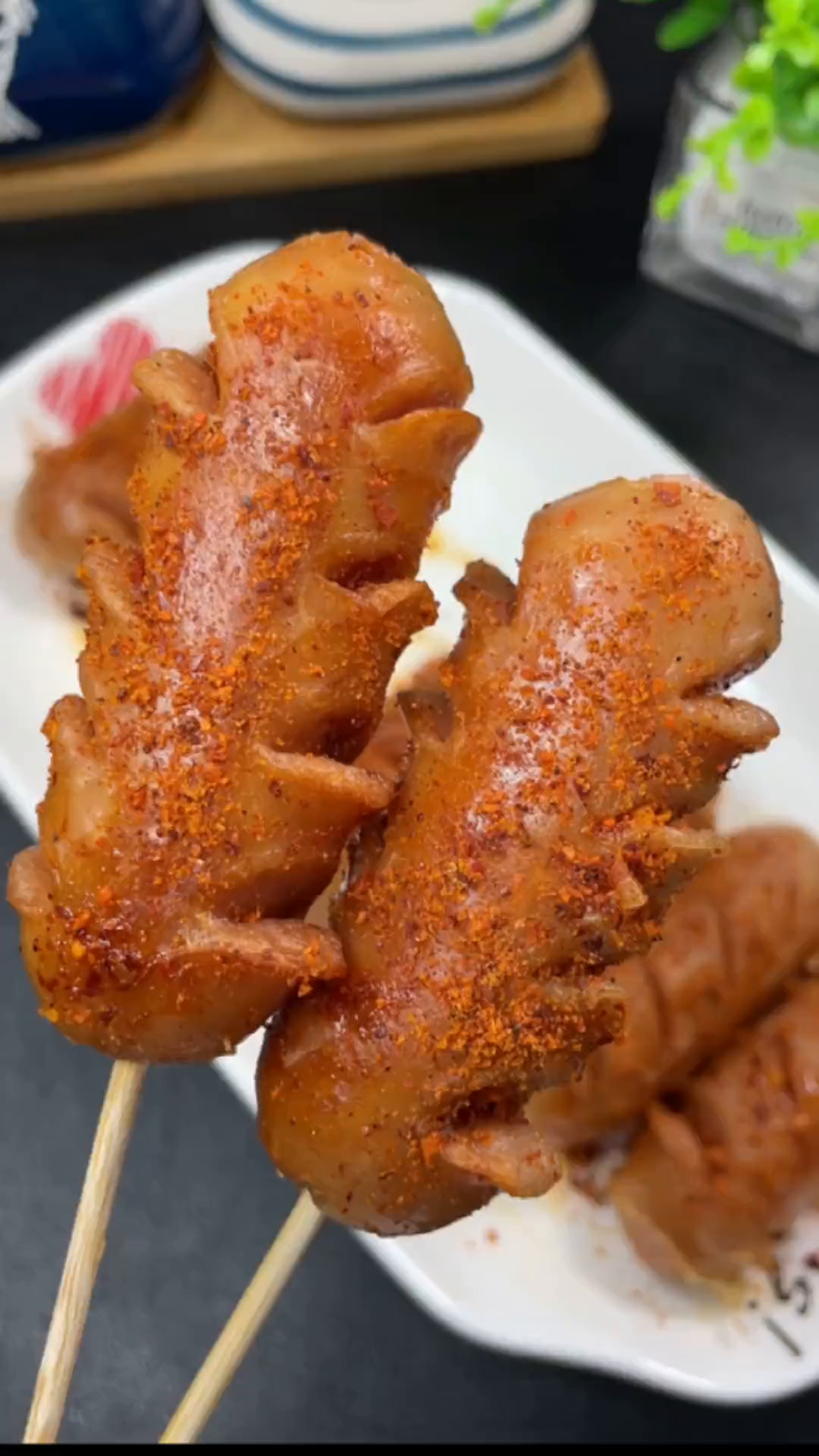 哈哈哈这样的炸肉肠,你能吃几根