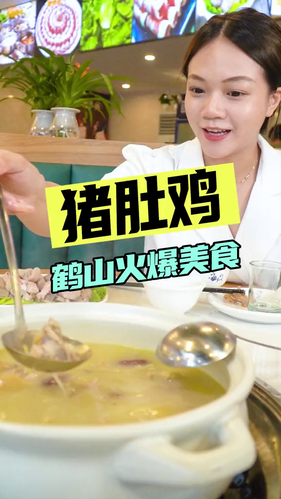 「鹤山」今期来试下猪肚鸡+椰子鸡!