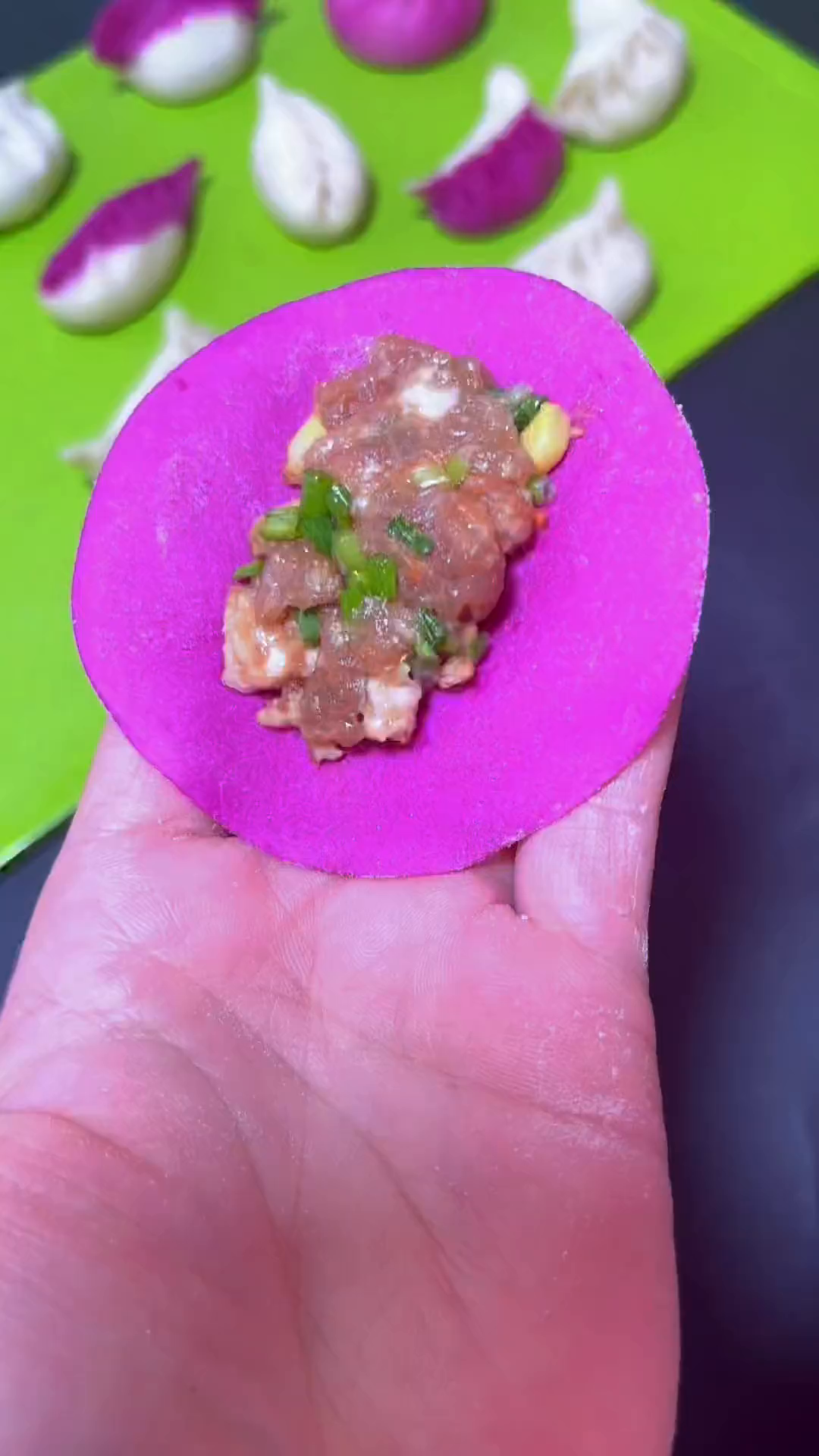 柳叶饺的慢动作包法教程来啦