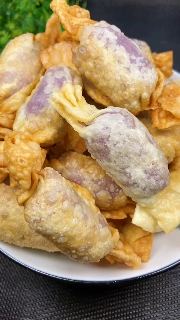 家常菜教程美食宝宝们的最爱零食紫薯这么做大人小孩都喜欢