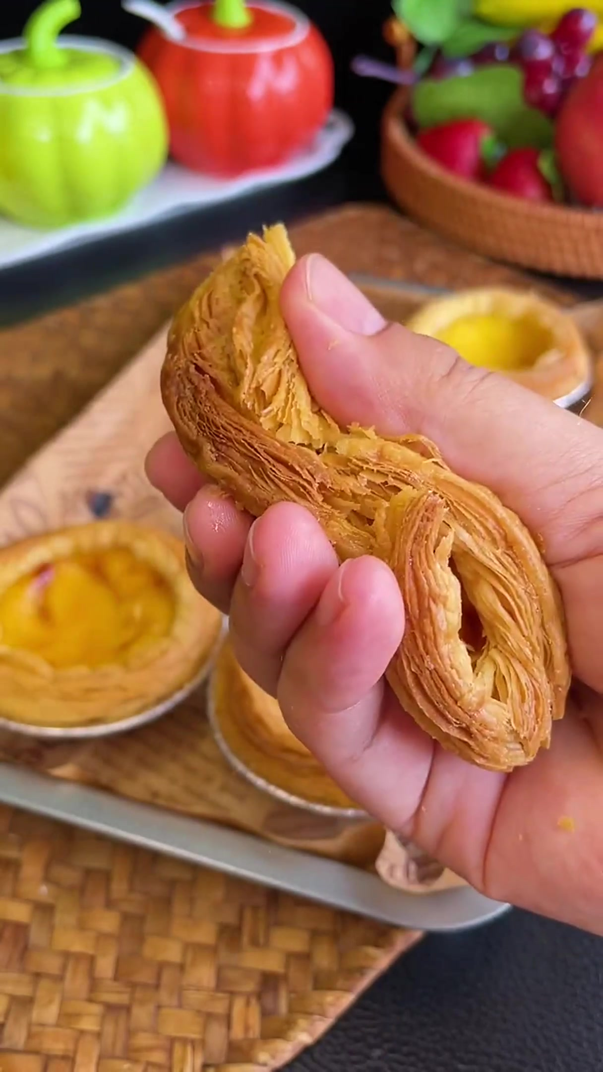 肯德基同款葡式蛋挞,外壳酥脆香甜奶味十足,大人小孩都爱吃