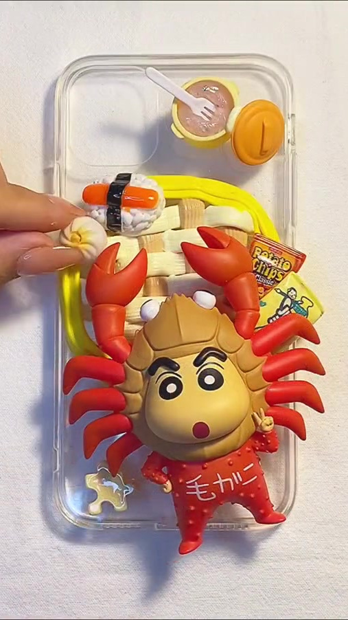 今日份蒸龙虾手机壳