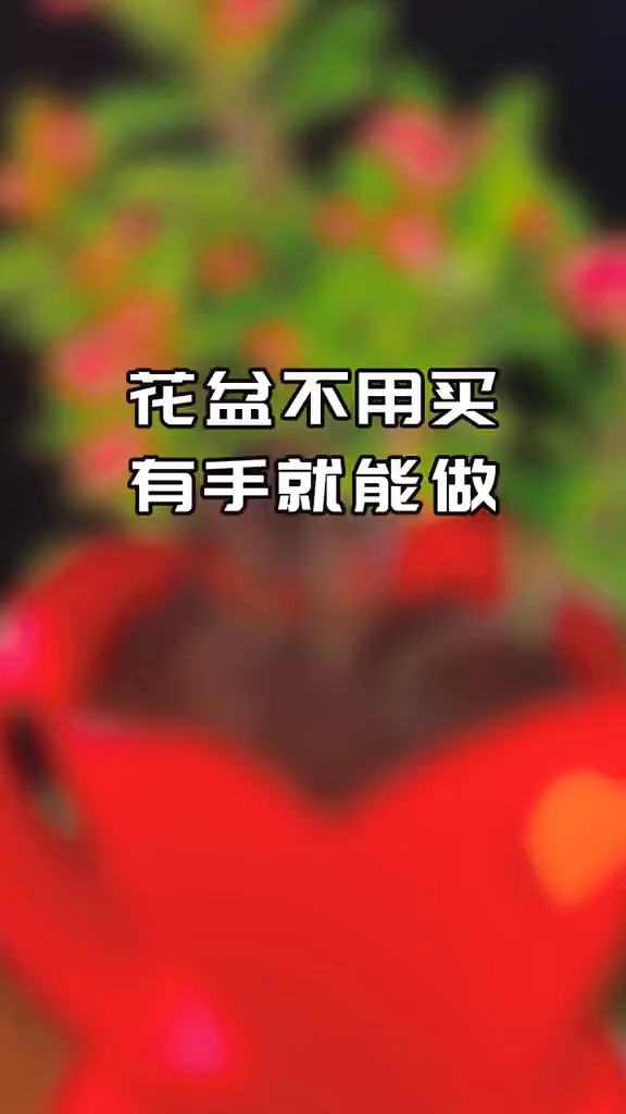洗衣液桶做花盆,简单又实用手工diy生活小妙招家庭种植