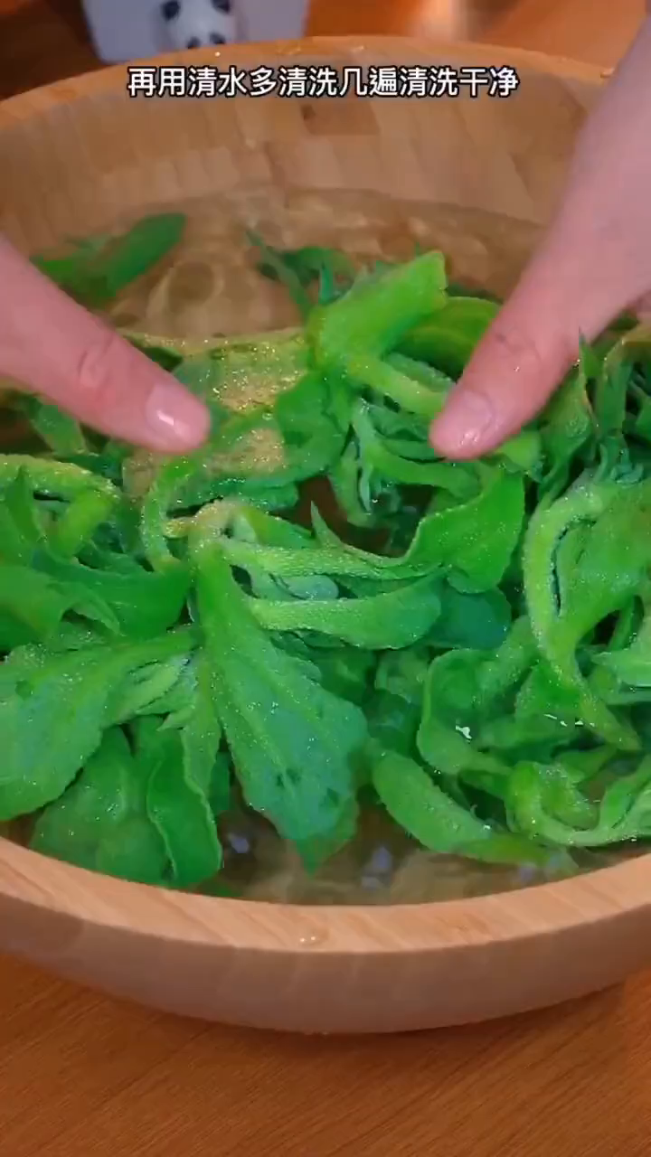 凉拌冰菜的做法～懒人快手菜