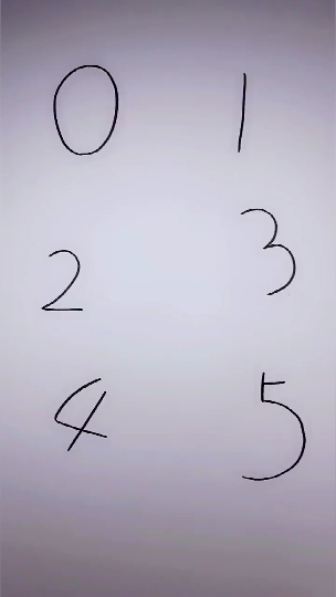 简笔画:用数字画蔬菜