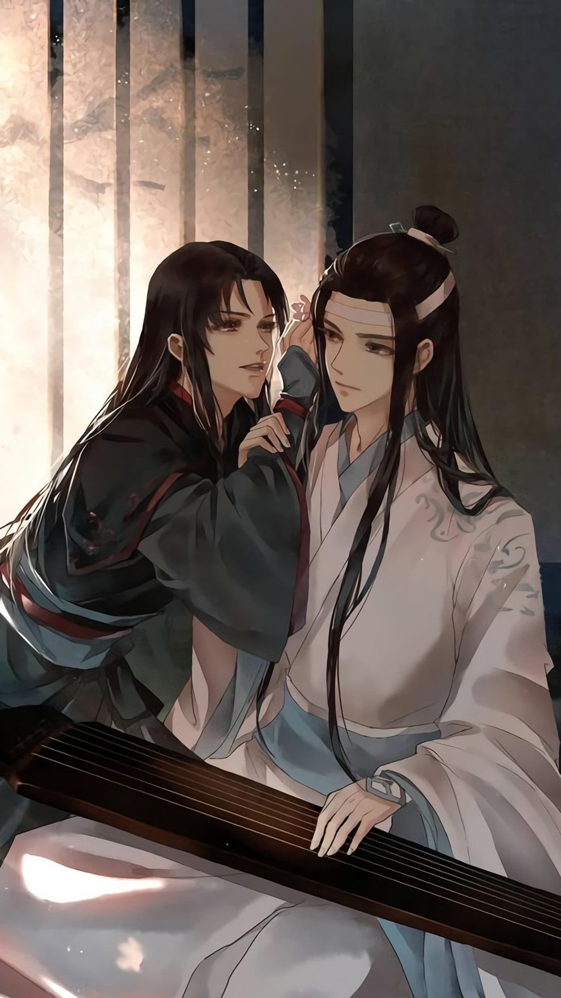 魏无羡:我想和你在一起天天夜猎。蓝湛:好