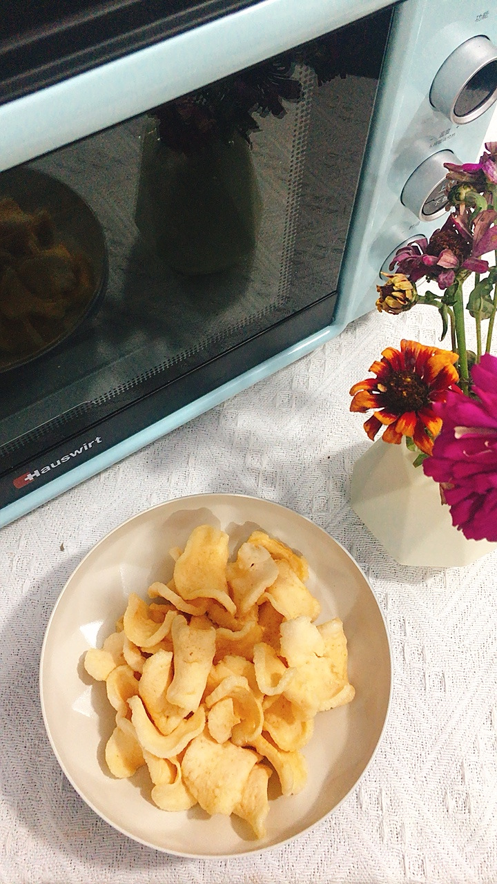 教你用烤箱自制虾片,鲜到没朋友啊!