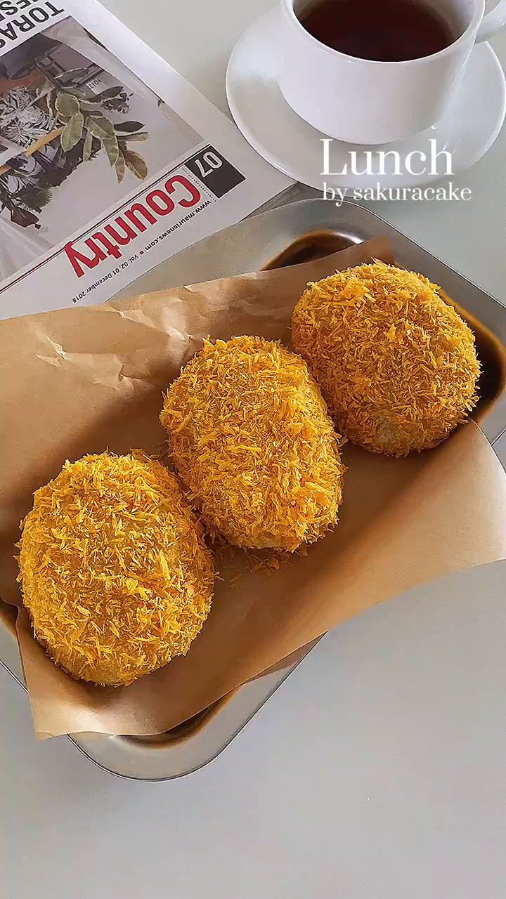 培根蟹柳土豆芝士可乐饼|健康低脂营养小吃