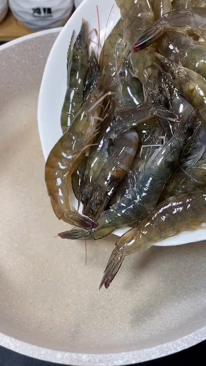 白灼虾的正确做法,鲜嫩好吃