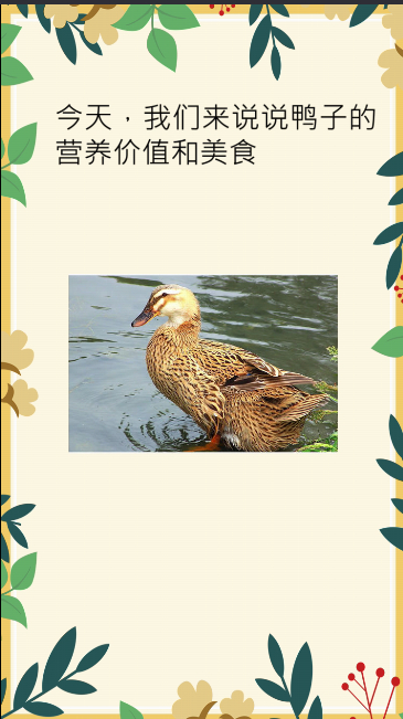 鸭子的营养价值和美食