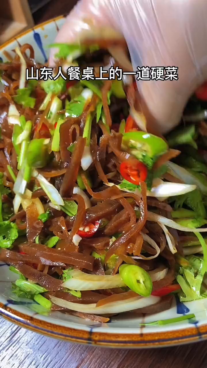 我们山东人Z爱吃的一道硬菜,辣疙瘩咸菜