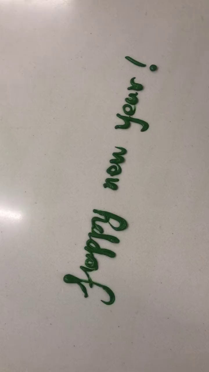 蛋糕上写字今天分享蛋糕字体写法