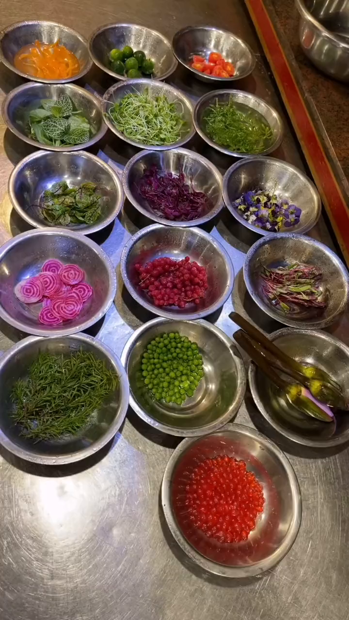 今天给大家带来一期冷菜常用的花草盘饰