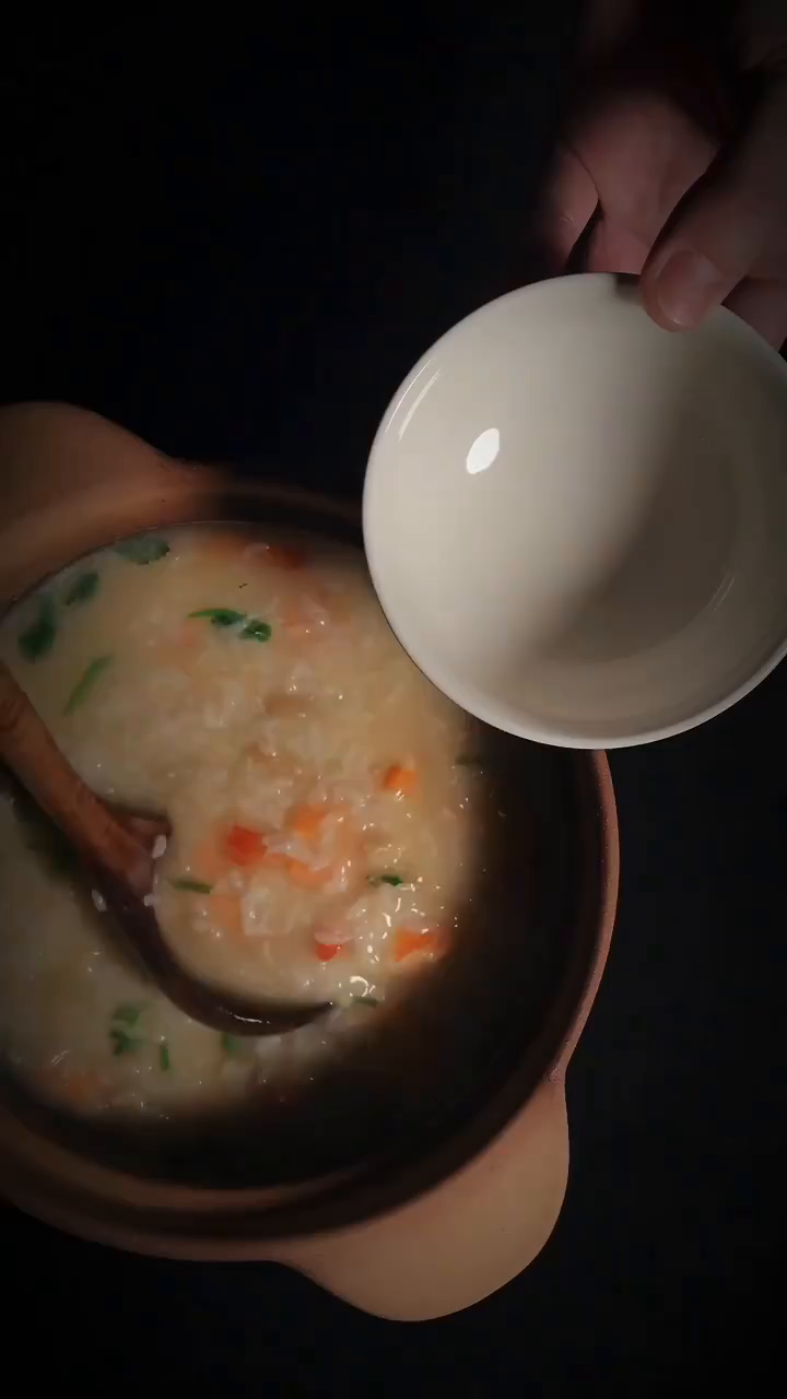 潮汕砂锅虾粥|比外面98一锅的好吃轻松学会