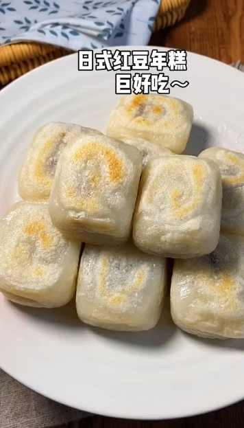 香甜软糯的日式红豆年糕,巨好吃,你一定要试试
