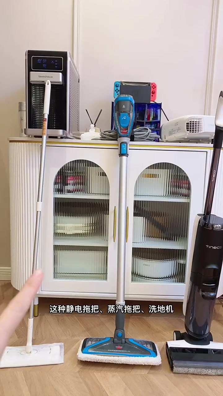 我的天呐!电动拖把竟然这么好用