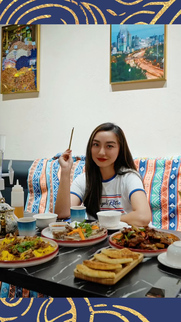 立秋吃羊肉立秋的第一杯奶茶羊肉新疆羊肉串