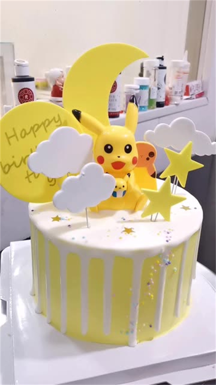 皮卡丘蛋糕