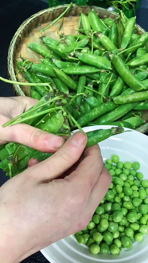 家常豌豆米做法豌豆米青豆怎么做贵州家乡美味家常菜