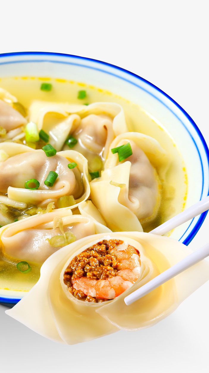 如意馄饨产品测评:金牌虾仁大馄饨,一只馄饨一只虾!