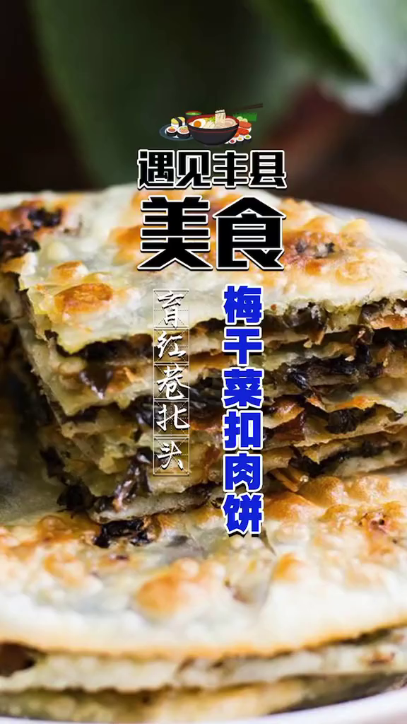 嗨吃季梅干菜和五花肉交叠融化梅菜扣