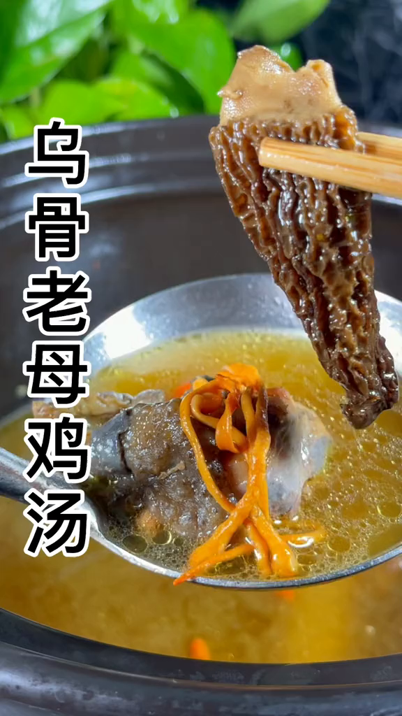 乌骨老母鸡炖汤,怎样做才能肉吃完……