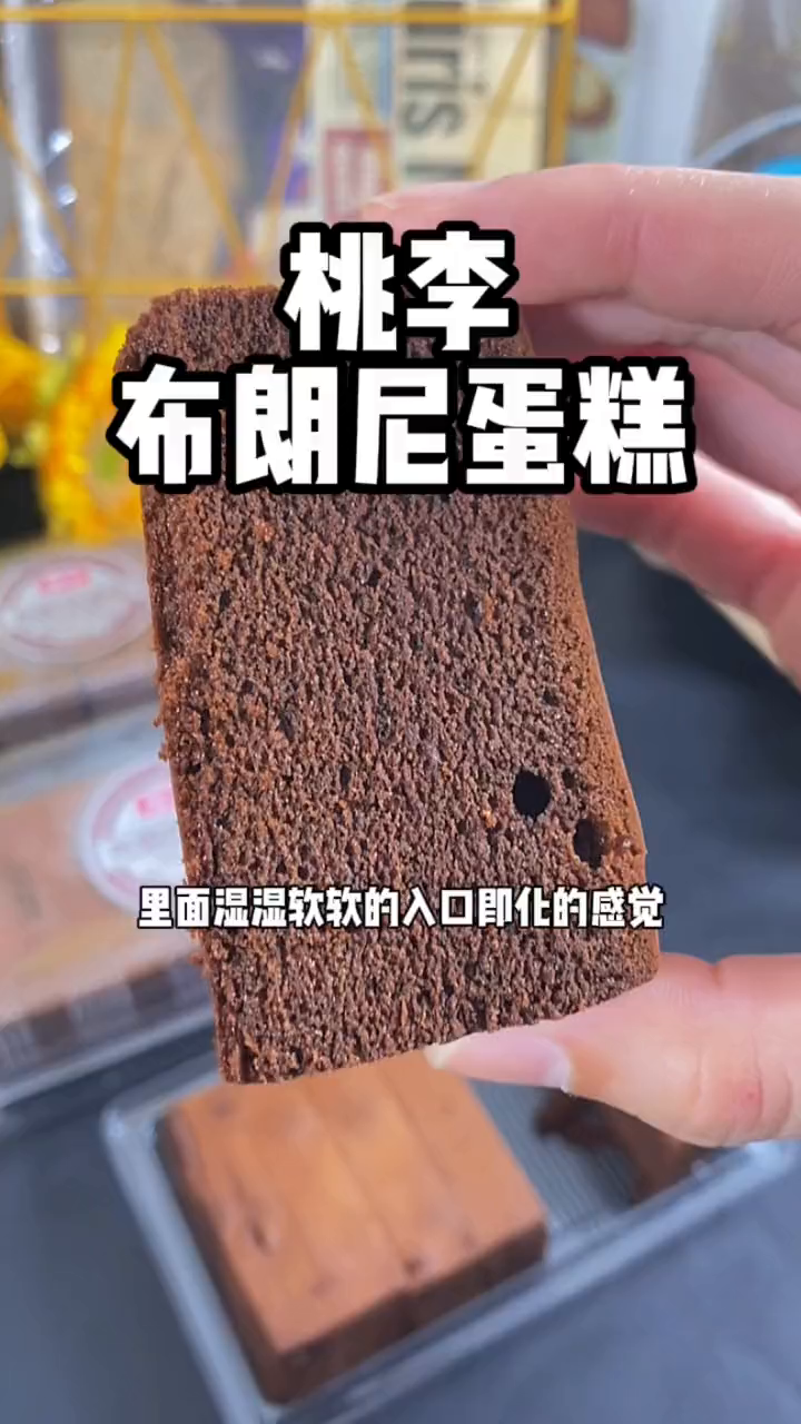 我不允许还有人没吃过桃李布朗尼蛋糕,真的好好吃 懒人快手菜