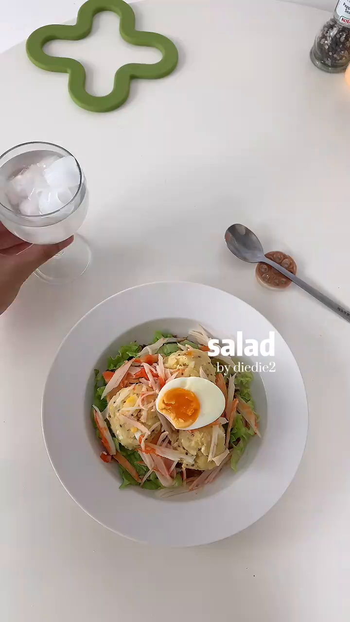 轻食土豆泥鸡蛋金枪鱼沙拉饱腹感十足
