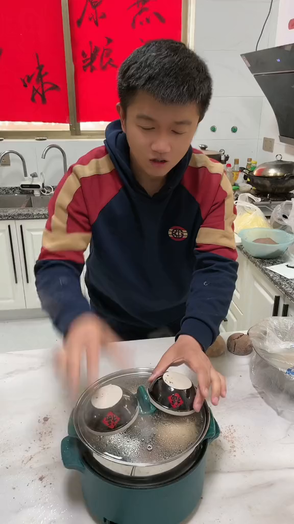 没有添加剂的面粉蒸馒头