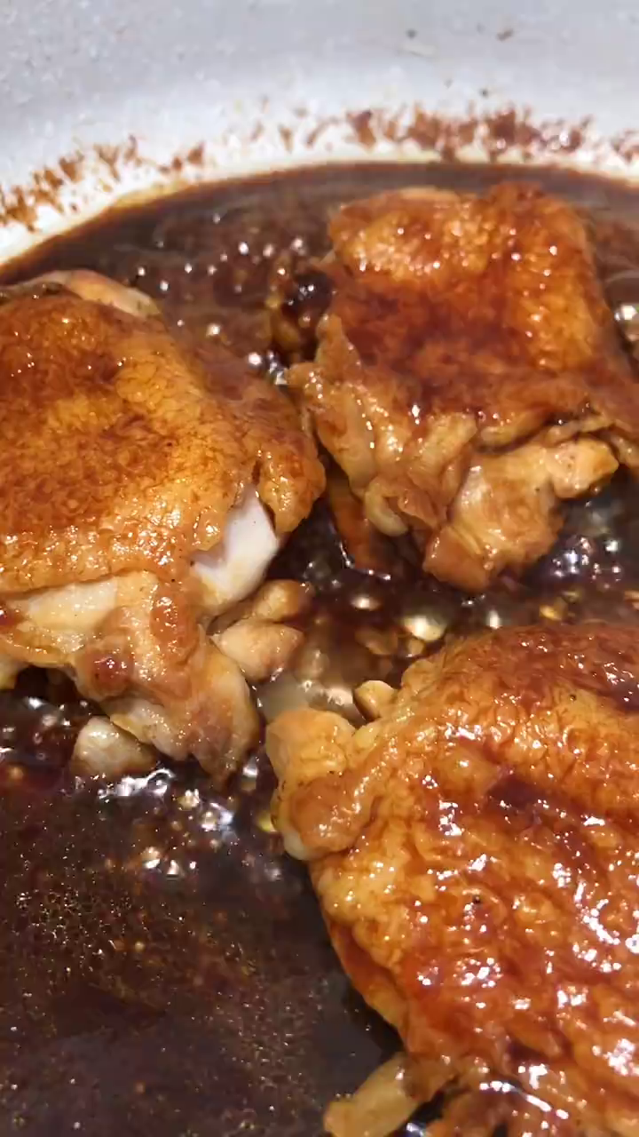 很的照烧鸡饭,好吃到汤汁都不剩!