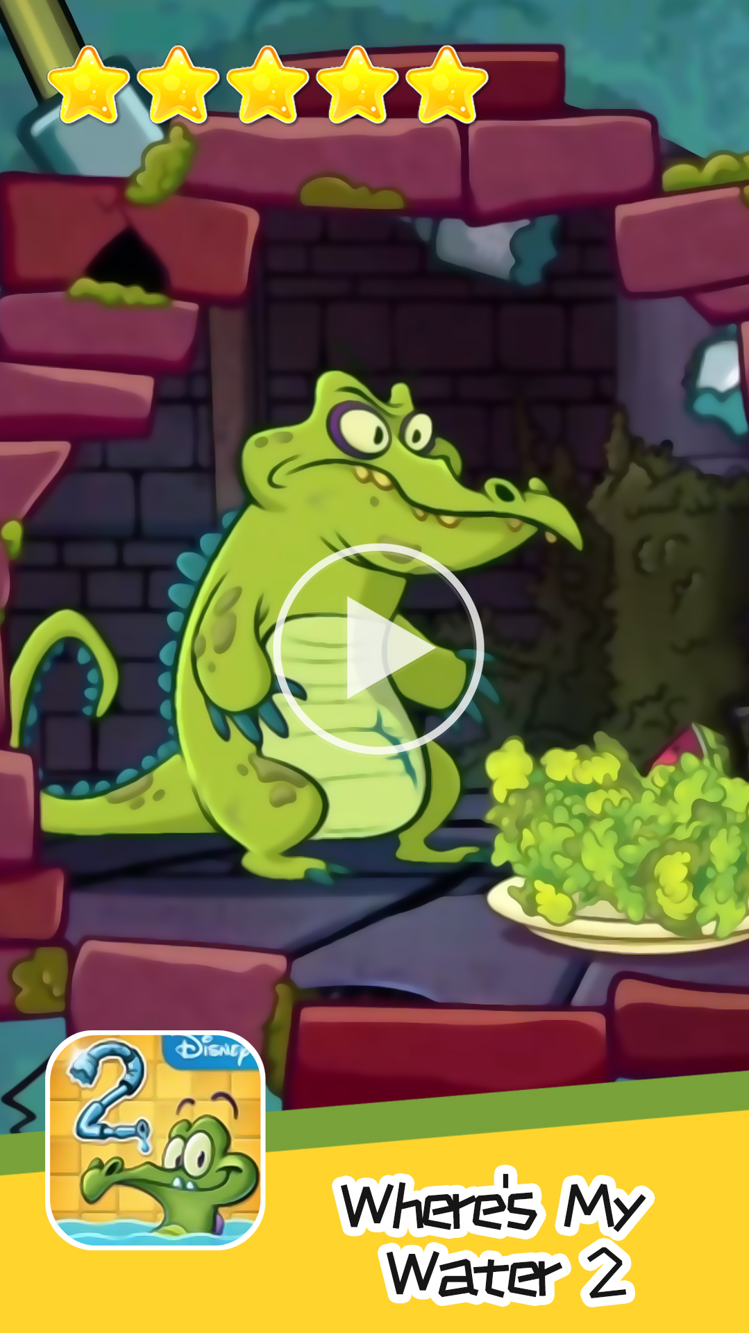 鳄鱼小顽皮爱洗澡2 48-4 缓慢推进-推荐指数五星 Where's My Water 2