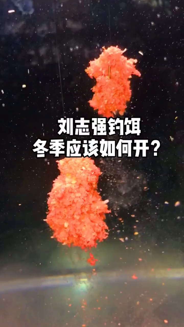 刘志强钓鱼的饵料,在冬季应该如何开?