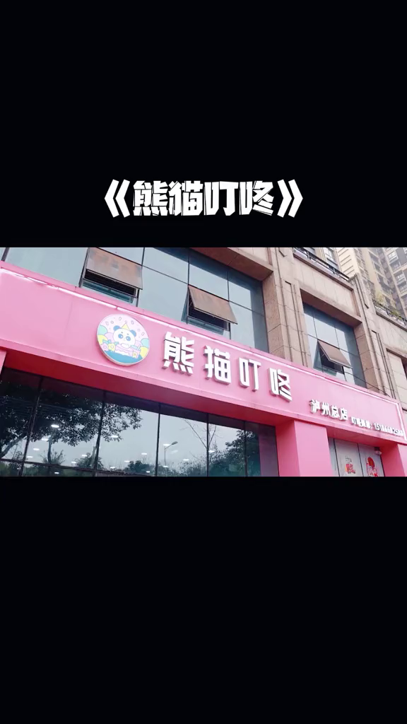 传递快乐和爱——熊猫叮咚