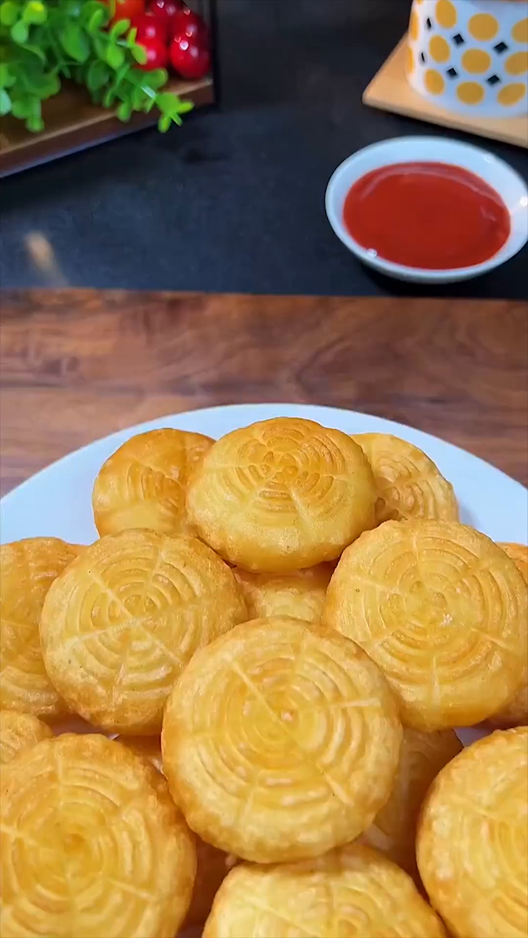 可爱又好吃的土豆饼
