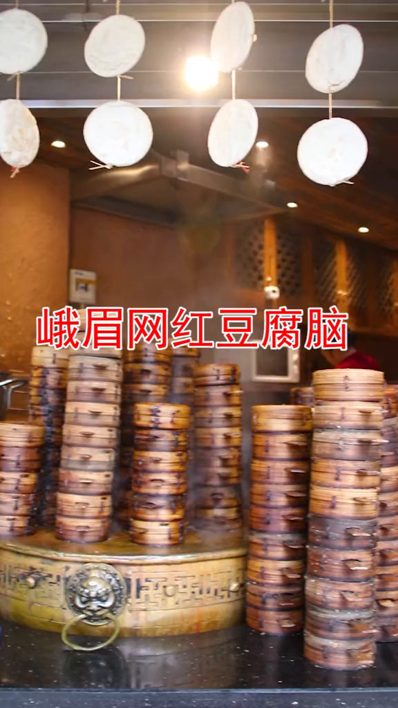 豆腐脑必须要吃峨眉的,不愧是上过央视的吃遍峨眉