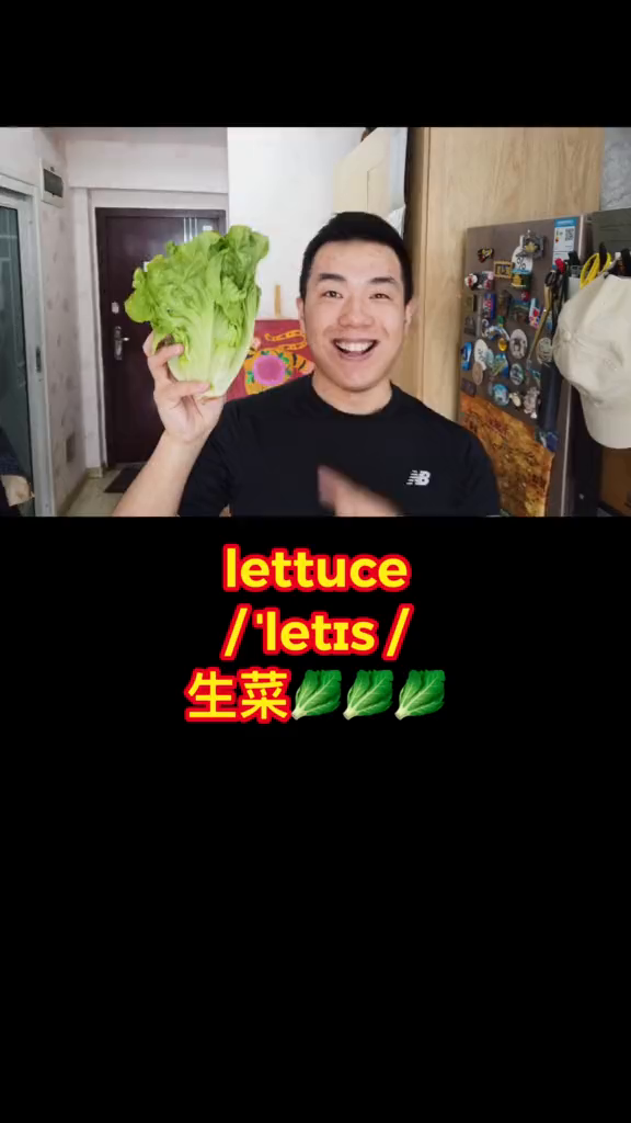 生菜怎么说?学英语小助手