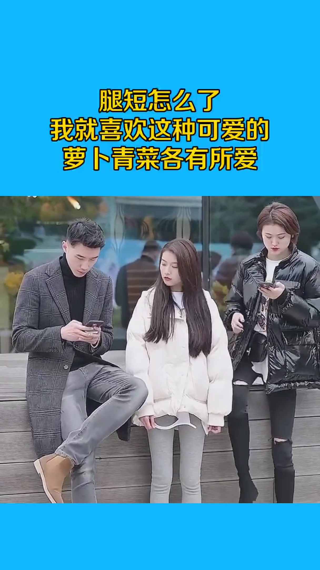腿短怎么了,我就喜欢这种可爱的,萝卜青菜各有所爱!
