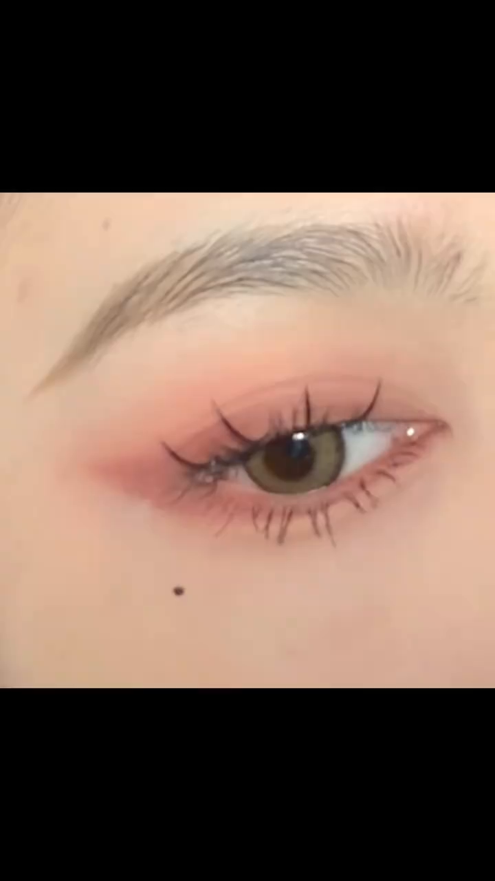 微醺朦胧感炒简单三明治猫眼影画法